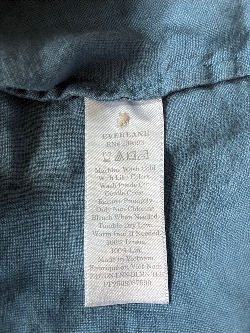 Everlane Linen Short-Sleeve Top - Picture 4 of 7